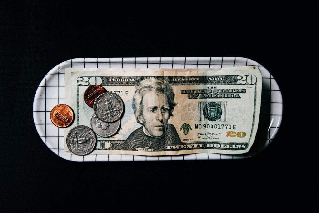 20 us dollar bill